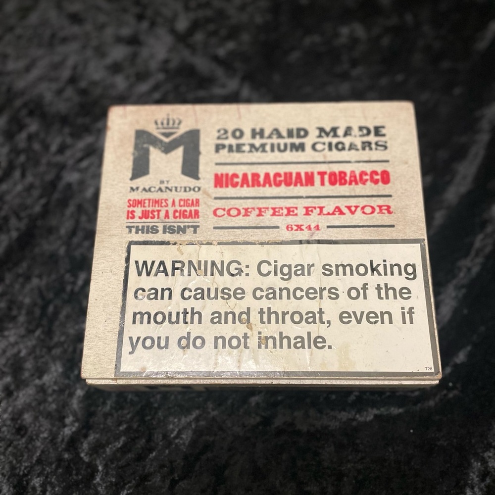 Vintage Wooden Cigar Box